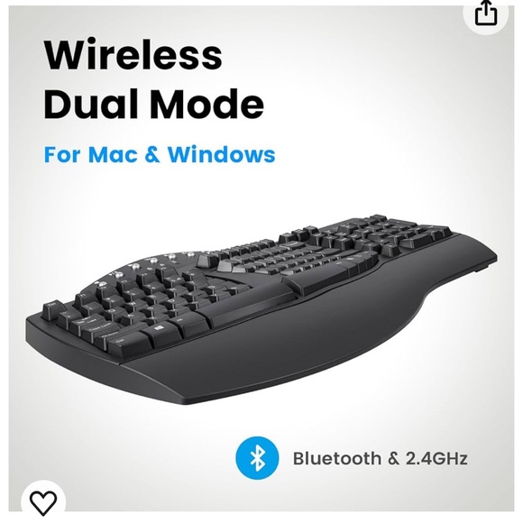 Perixx Periboard-612 wireless ergonomic split keyboard ⌨️ - Picture 6 of 9